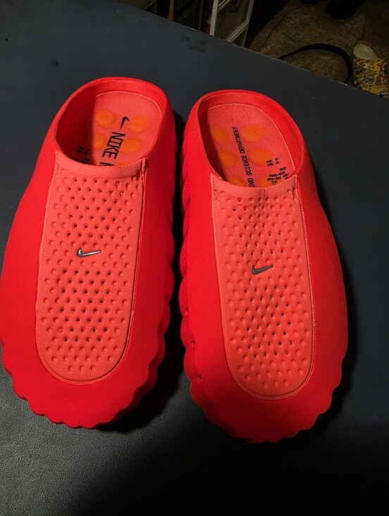 Nike Other - Nike Mind 001 Red Slip-On Perforated Clog Size 10m, New.